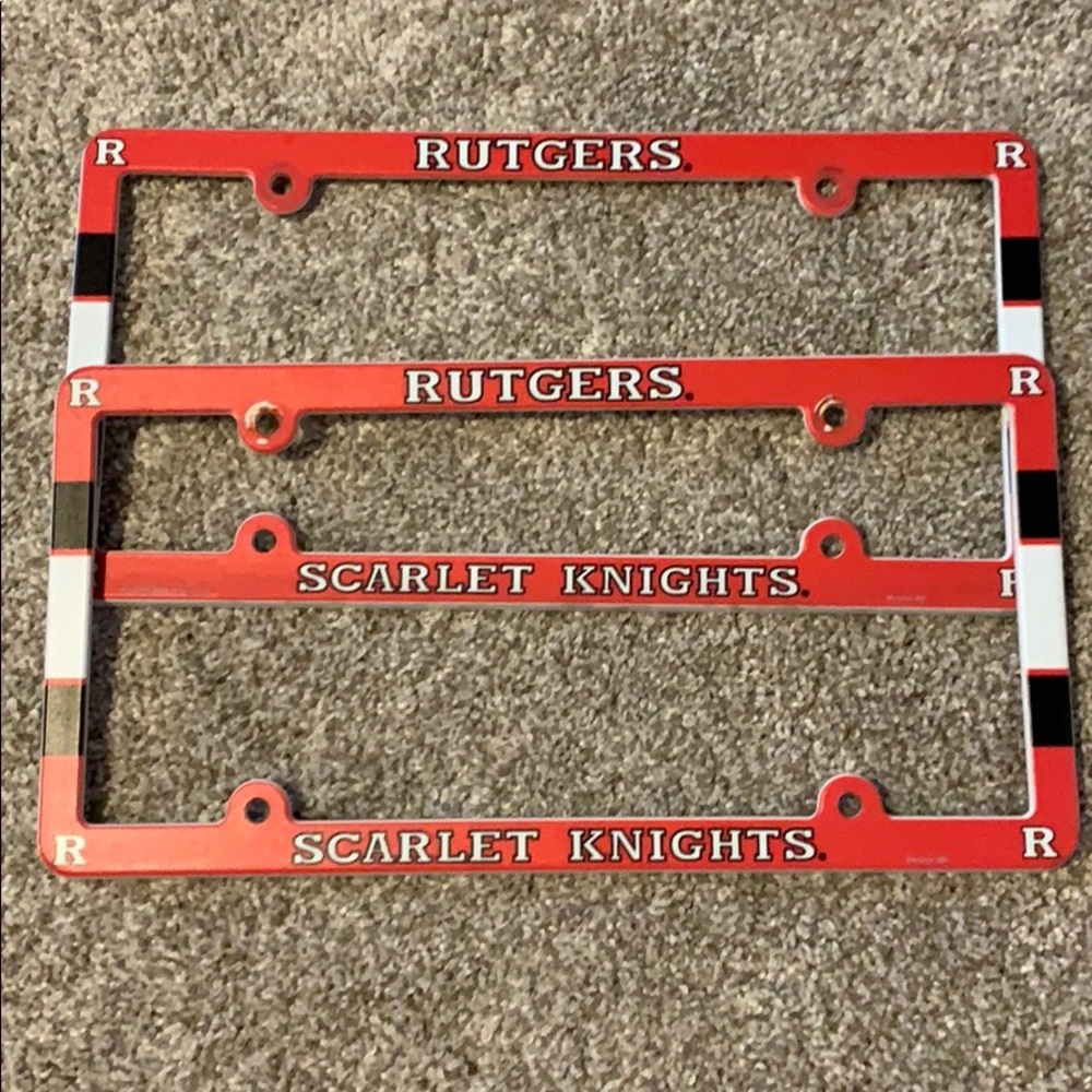 Rutgers License Plate Cover (2)